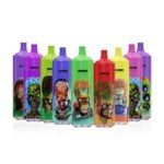 Tornado 12000Puffs E-Cig Rechargeable RGB Light LED Glowing Disposable Vape 20ml Capacity