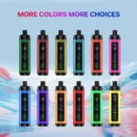 E Shisha Disposable Vape Portable E Cigarette Pod Electronic Cigarette Vape Pen Shisha Hookah 20000 Puff Big Display Screen 800mAh Battery - Image 10