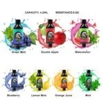 Big Puff Shisha Flavor Hookah Cartridge Large Smoke Huge Clouds Arab Hookah OEM Fruit Flavor Tobacco Factory Price