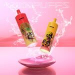 Tornado 12000Puffs E-Cig Rechargeable RGB Light LED Glowing Disposable Vape 20ml Capacity