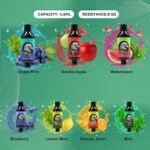 Big Puff Shisha Flavor Hookah Cartridge Large Smoke Huge Clouds Arab Hookah OEM Fruit Flavor Tobacco Factory Price - Immagine 2