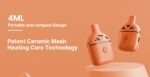 4ml Patent Ceramic Mesh Heater CBD/THC Disposable Vape - Image 5