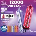 AL Fakher Crown Bar Crystal V2 8K/12K Disposable Vape - Immagine 22