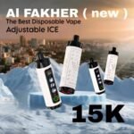 AL Fakher Ice Adjust 15000 Puffs 5mg Nicotine Vape - Image 13